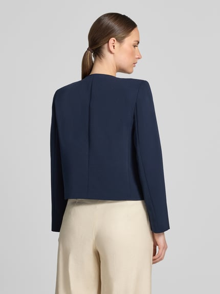 Lauren Ralph Lauren Żakiet krótki o kroju regular fit z ozdobnymi guzikami Granatowy 5