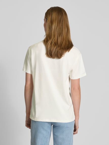 Colourful Rebel Loose fit T-shirt met ronde hals Wit - 5