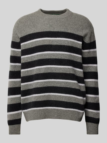 ANNARR Regular Fit Strickpullover aus reiner Wolle Modell 'ROLF' Beige 2