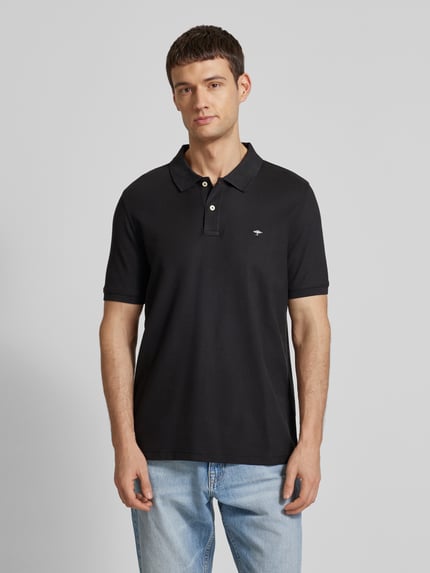 Fynch-Hatton Poloshirt van Supima®-katoen Zwart - 4