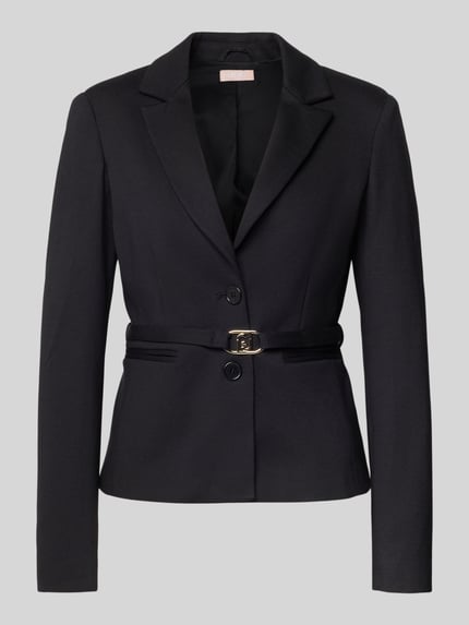 Liu Jo White Blazer met tailleriem Zwart - 2