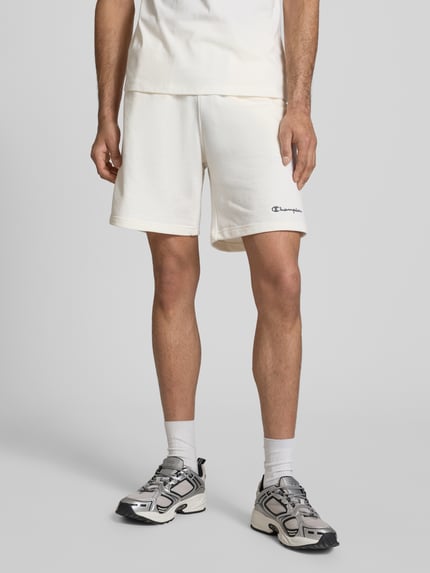 Champion Sweatshorts mit elastischem Bund und Label-Stitching Offwhite 4