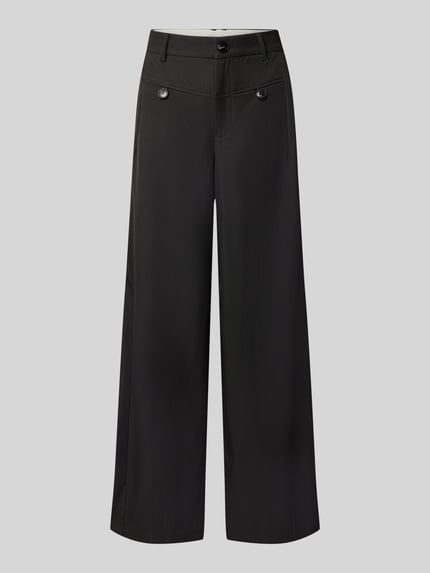 Wide Leg Pants mit Leistentaschen Modell 'Massie' Shop The Look MANNEQUINE