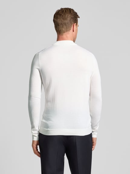 DRYKORN Strickpullover aus reiner Schurwolle Modell 'ARWON' Offwhite 5