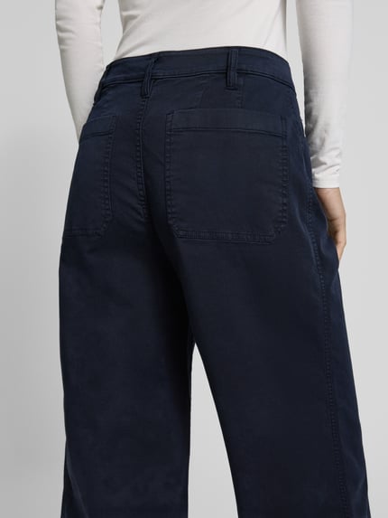 Lauren Ralph Lauren Stoffhose mit Eingrifftaschen Modell 'YURSHANE' Dunkelblau 3
