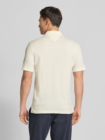 Tommy Hilfiger Regular fit vrijetijdsoverhemd met mesh structuur Wit - 5