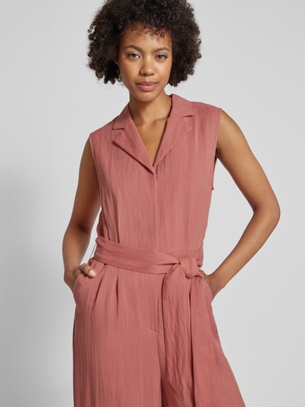 b.young Jumpsuit mit Taillengürtel Altrosa 3