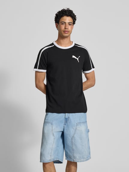 PUMA Performance Regular Fit T-Shirt mit Logo-Print Black 4
