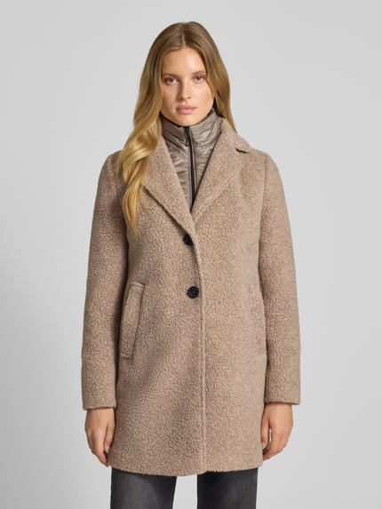 Gil Bret Wollmantel aus Teddyfell Beige 4