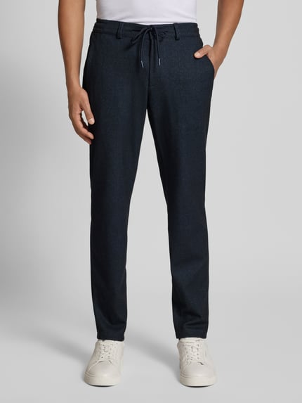 Brax Slim Fit Stoffhose mit Gesäßtaschen Modell 'Phil' Marine 4