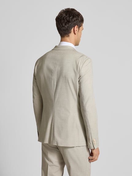 MCNEAL Slim Fit 2-Knopf-Sakko mit Viskose-Anteil Beige 5
