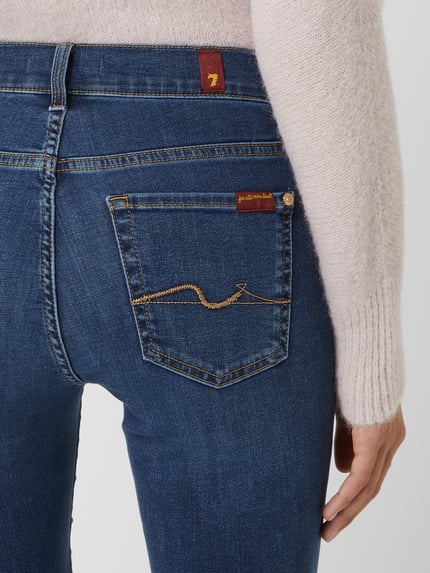 7 For All Mankind Bootcut Jeans mit Lyocell-Anteil  Blau 3