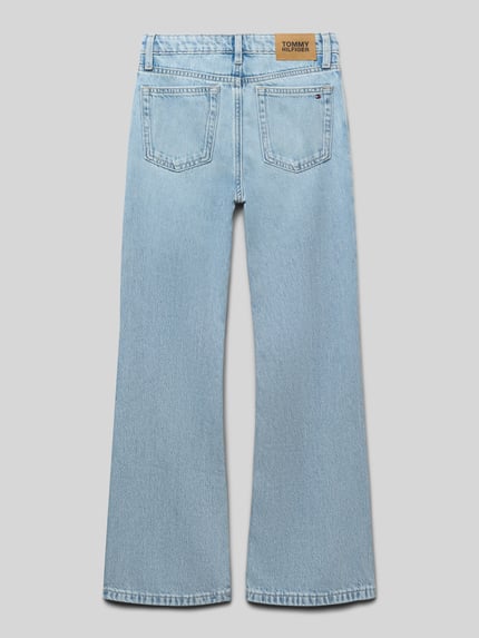 Tommy Hilfiger Teens Bootcut Jeans aus Baumwoll-Lyocell-Mix Hellblau 3