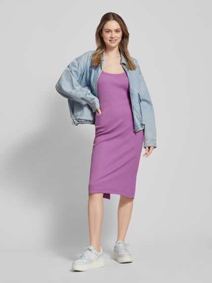 QS Top mit Rundhalsausschnitt Lila 1