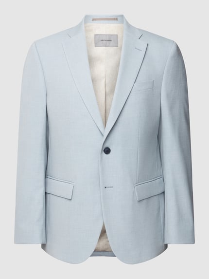 Pierre Cardin Sakko mit Strukturmuster Modell 'Grant' Hellblau 2