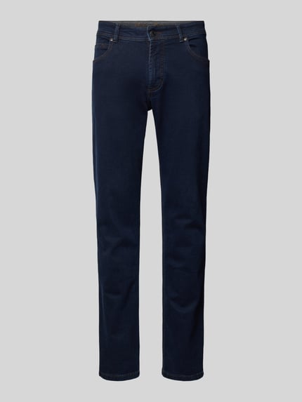 Christian Berg Men regular fit jeans met merkdetail Jeansblauw - 2