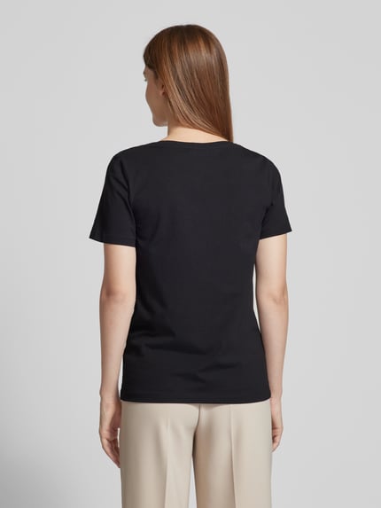 s.Oliver RED LABEL T-Shirt mit V-Ausschnitt Black 5