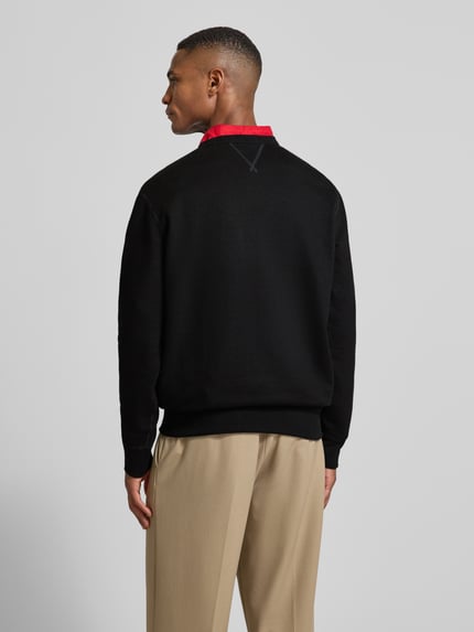 Polo Ralph Lauren Sweatshirt mit Label-Stitching Black 5