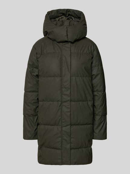 VERO MODA Regular Fit Steppmantel mit Kapuze Modell 'GREATAKYLIE' Oliv 2