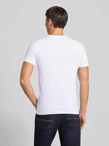Polo Ralph Lauren T-shirt met labelstitching Marineblauw - 5