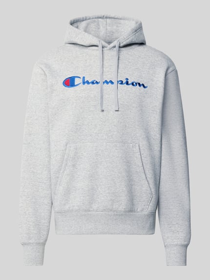 Hoodie mit Label-Stitching Shop The Look MANNEQUINE