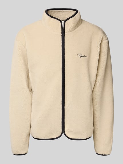 PEGADOR Teddyjacke mit Reißverschluss Ecru 2