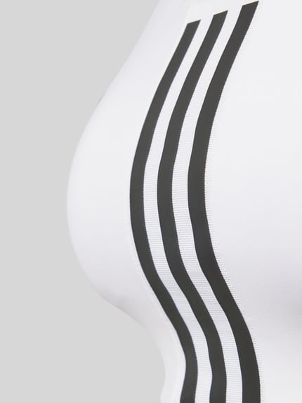 adidas Sportswear Bustier met labeltypische strepen Offwhite - 2