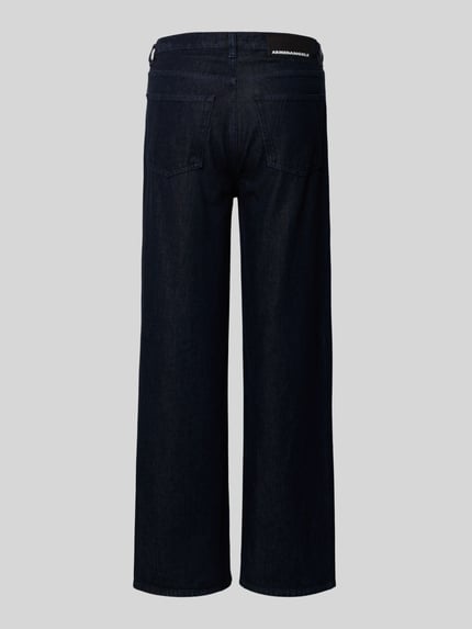 Produktfoto, Relaxed Fit Jeans aus reiner Baumwolle Modell 'JAIMIE' von Tommy Jeans in dunkler Denim-Optik mit geradem Bein und Label-Patch