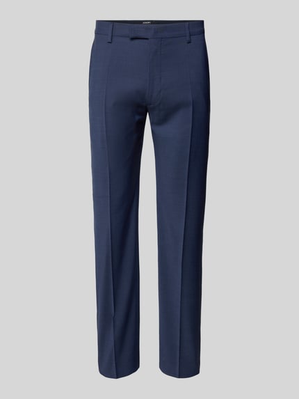 Slim fit pantalon met wol model 'Blayr' Shop The Look MANNEQUINE