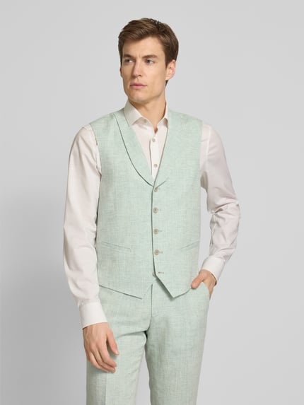 CG – CLUB of GENTS Weste mit Leistentaschen Modell 'Paddy' Mint 4