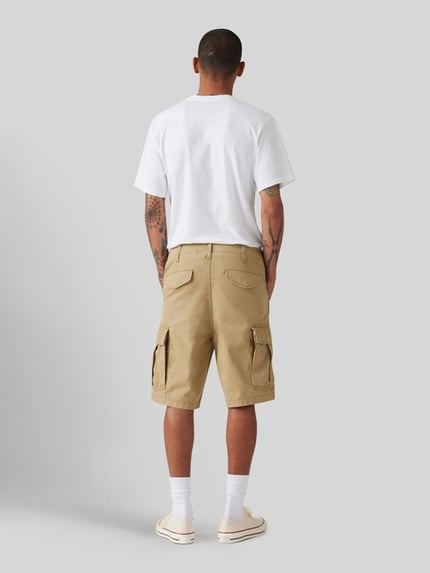 Levi's® Szorty cargo o kroju regular fit z czystej bawełny Piaskowy 5