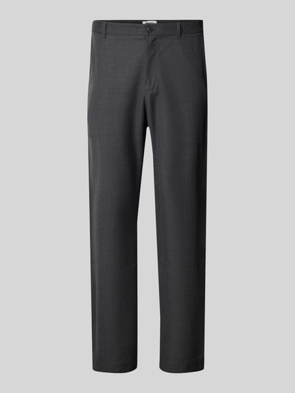 Hose aus Woll-Mix mit Gesäßtaschen Modell 'Henry trousers' Shop The Look MANNEQUINE