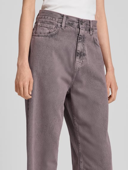 Carhartt Work In Progress Relaxed Fit Jeans aus reiner Baumwolle Modell 'Brandon' Rosa 3