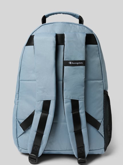 Champion Rucksack mit Label-Patch Eisblau 4