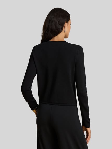 Lauren Ralph Lauren Regular Fit Kurzblazer mit goldenen Zierknöpfen Black 5