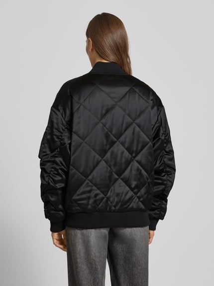 Original Bombers Kurtka bomber z naszywką z logo Czarny 5