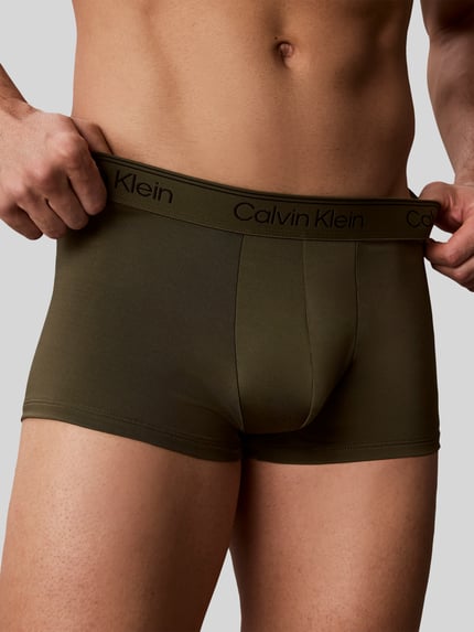 Calvin Klein Underwear Obcisłe bokserki z elastycznym paskiem z logo w zestawie 5 szt. Średnioszary 3