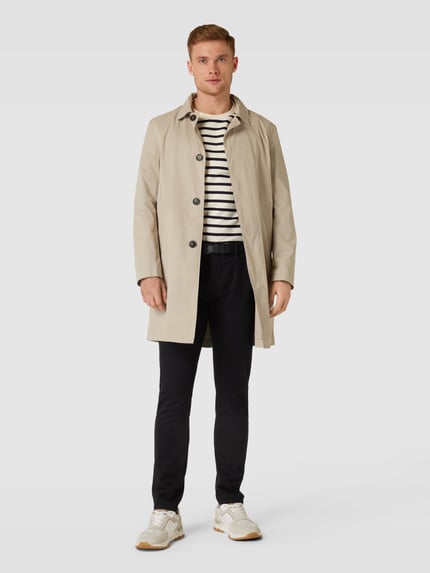 Lindbergh Regular Fit Chino mit Gürtel Black 1