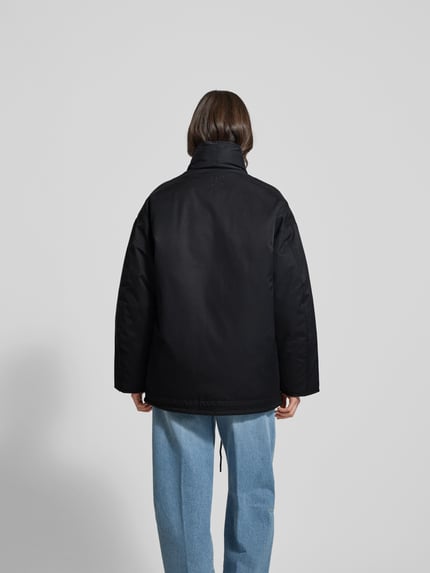 Closed Regular Fit Jacke mit Knopfleiste Black 5