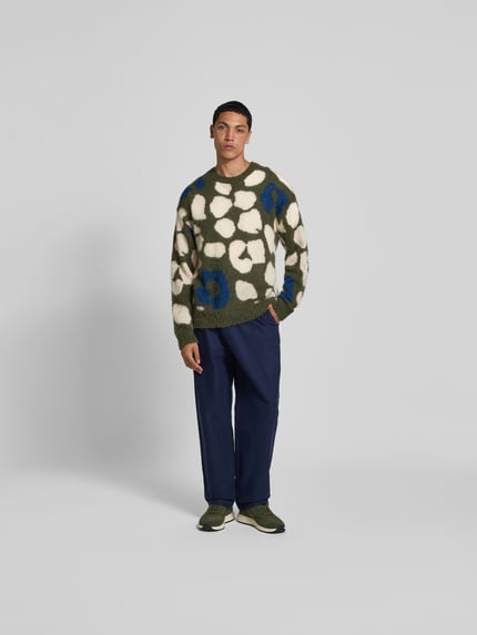 Closed Wollpullover mit Alpaka-Anteil Oliv 1