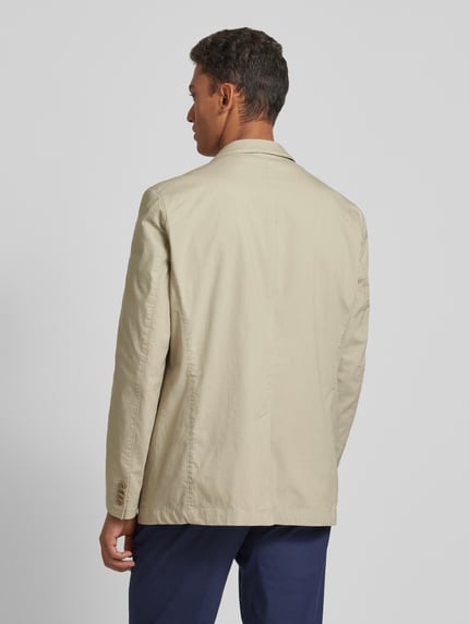 Christian Berg Men 2-knoops colbert comfort fit met reverskraag Beige - 5
