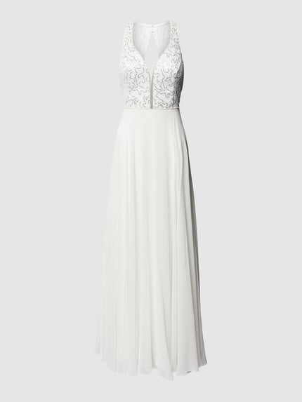 VM by Vera Mont Brautkleid mit Perlen Offwhite 2