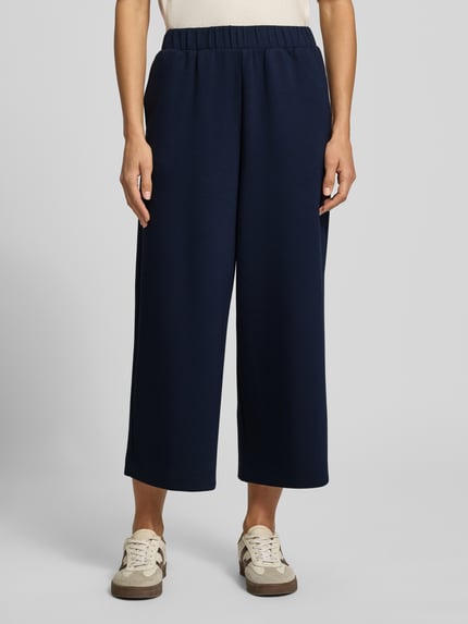 Tom Tailor Loose Fit Sweathose mit Viskose-Anteil Marine 4
