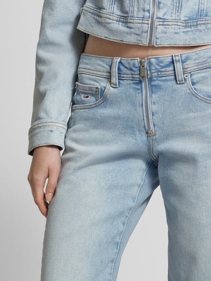 Tommy Jeans Low waist straight leg jeans in 5-pocketmodel, model 'SOPHIE' Lichtblauw - 3