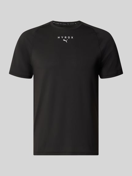 t-shirt sportowy o kroju regular fit z nadrukiem z logo model 'PWRMODE' Shop The Look MANNEQUINE