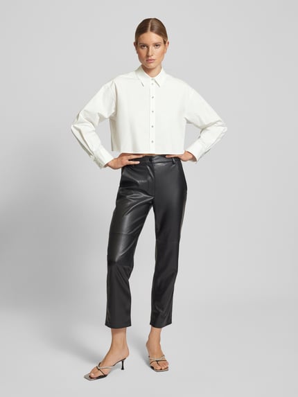Constantly K X P&C* Regular Fit Hemdbluse mit Manschetten Weiss 1
