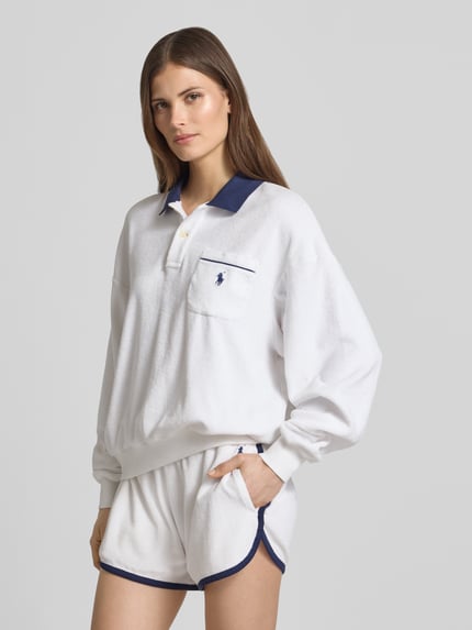 Polo Ralph Lauren Regular Fit Poloshirt aus Baumwoll-Mix Weiss 4