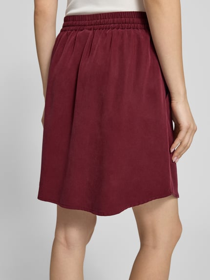 Marc O'Polo DENIM Mini-Rock aus Lyocell Bordeaux 3