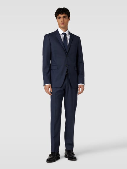 Seidensticker Slim Fit Businesshemd aus reiner Baumwolle Modell 'New Kent' Weiss 1