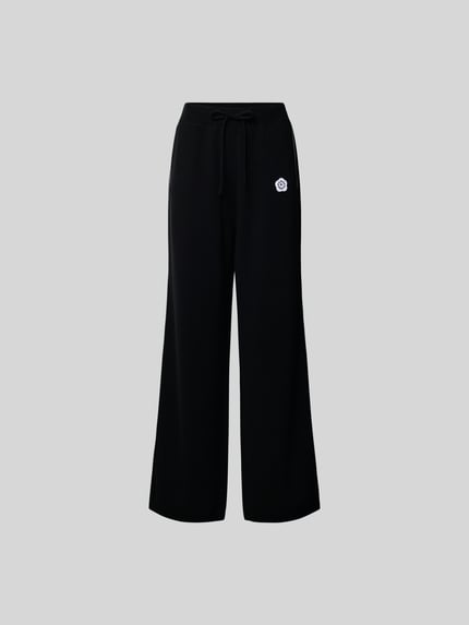 Stoffhose mit elastischem Bund Shop The Look MANNEQUINE